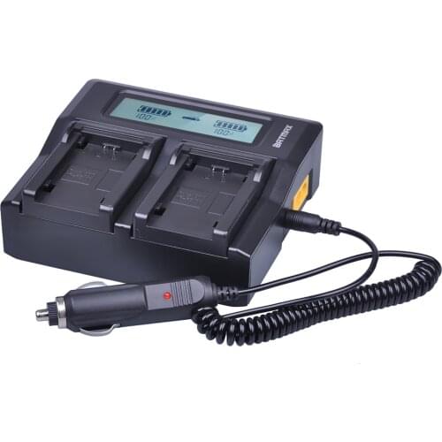 NP-FZ100 NPFZ100 NP FZ100 LCD Rapid Dual Charger for Sony ILCE-9, A7M3, A7R3, A9 7RM3 Sony Alpha 9S A9R 9R