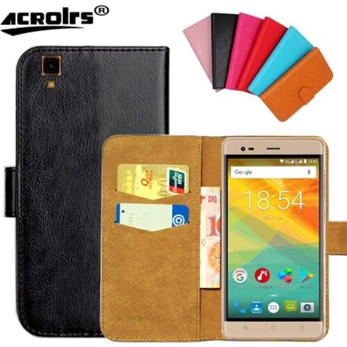 Original! Prestigio Grace R5 LTE Case ,6 Colors High Quality Leather Exclusive Cover Phone Bag Tracking