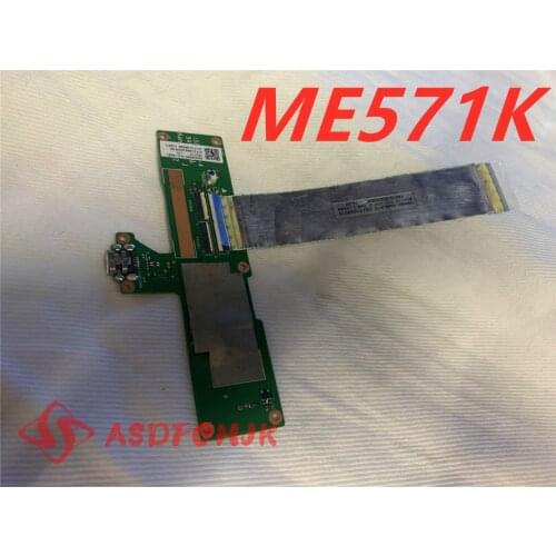 Original For ASUS Google Nexus 7 2nd Gen 2013 ME571K ME571K USB Power Board charger Board K008 K009 with cable 14010-00330800