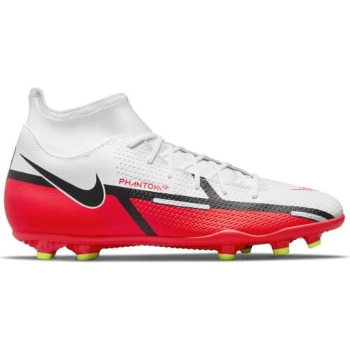 Original Nike Phantom Gt2 Club Dynamic Fit Fg/Mg Male White Soccer Cleats DC0819-167 Soccer Shoe