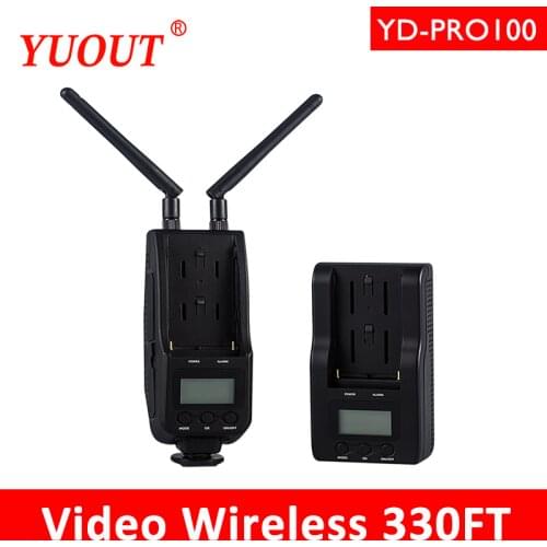 YUOUT 330ft/100m No compression zero latency 5GHz 1080p HDMI Wireless Transmitter 100M/330FT HDMI Wireless Extender 100m