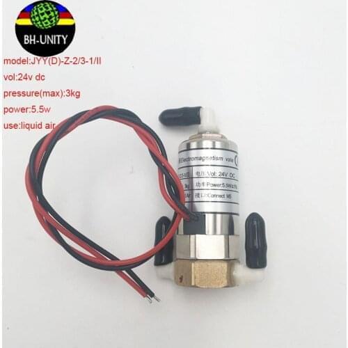 Large format printer parts jyy solenoid valve pump 24v 5.5W solenoid valve for ink pump