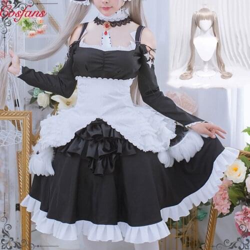 Azur Lane Collection Formidable cosplay costume female Apron Maid lolita dress uniform Halloween costumes for women Anime outfit