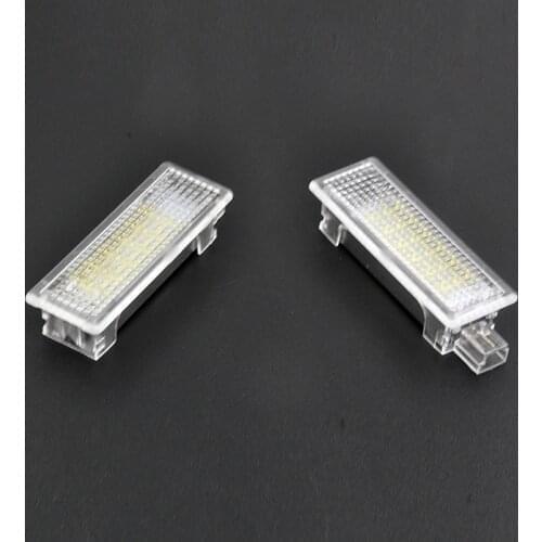 2PCS LED Courtesy Footwell Under Door Light No Error for BMW 1/3/5/7series E87 E90 E92 E93 F10 E60 E61 F10 X1 X3 X5 X6 Z4