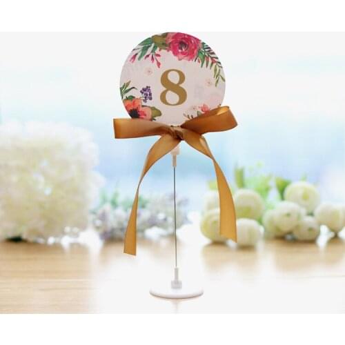 20pcs/lot Table Number Card Wedding Anniversary Birthday Party Table decorative Table Number Cards Table decorative