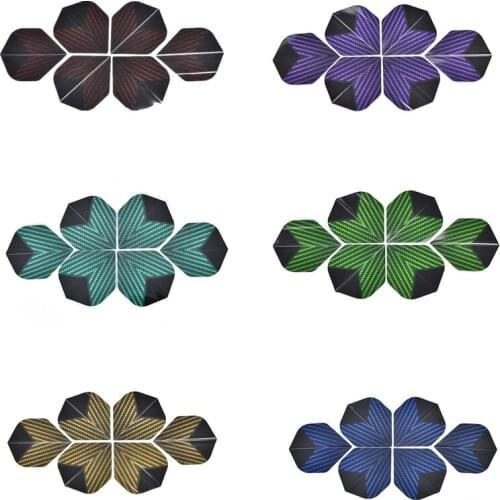 6PCS New Cool Darts Flights Wing Mixed Style For Professional Darts Wing Tail Indoor Games