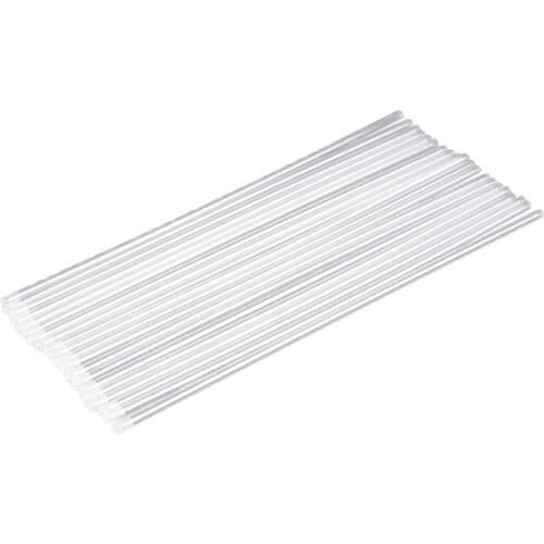 60Pcs Pet Cattle Cow Artificial Insemination Breed Pipe Plastic Semen Deposition Clinic Consumable Tubes Whelp Catheter Rod