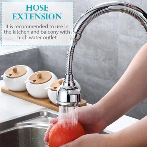 Kitchen Faucet Aerator Water Saving Nozzle Faucet Connector 360 Degree Swivel Bubbler Adjustable Dual Mode Filter Diffuser