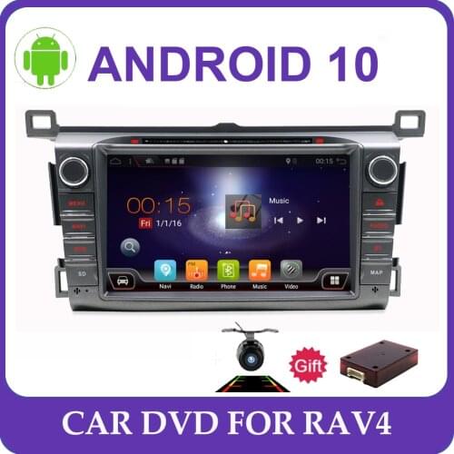 Android 10.0 2 din car radio GPS Car DVD Player For Toyota RAV4 RAV 4 2013 2014 2015 2016 bluetooth wifi RDS WIFI car multimedia