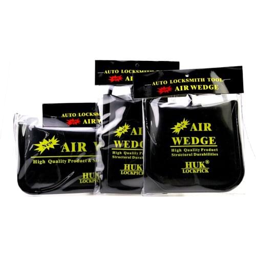 Free Shipping 3pcs Rubber Pump Wedge Car Door Opener Air Wedge Car Repair Safety Tools