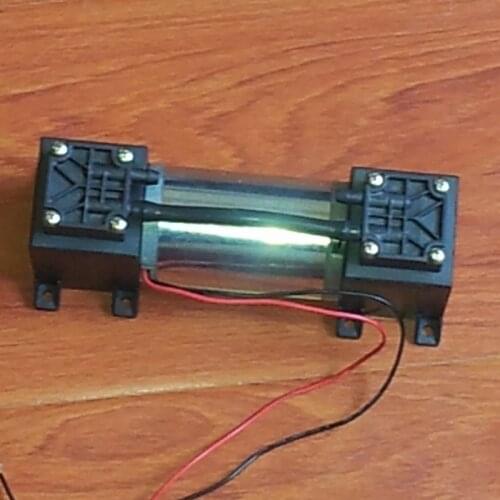 Quiet Dual Head 12V/24V 8L/m -65kPa 5bar Wob-piston Pumps for Gases/air Micro Vacuum Pumps