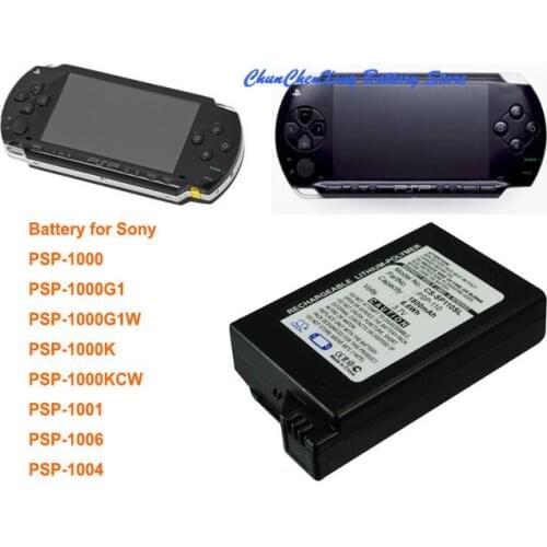 Cameron Sino 1800mAh Battery PSP-110 for Sony PSP-1000, PSP-1000G1, PSP-1000G1W, PSP-1000K, PSP-1000KCW, PSP-1001, PSP-1006