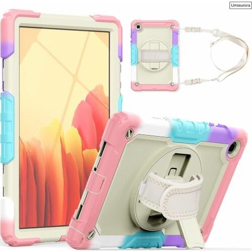 Case For Samsung Galaxy Tab A7 10.4 2020 SM-T505 T500 Tablet Kids Shock Proof Stand Cover for Tab A 8.0 10.1 2019 T295 T515 Case