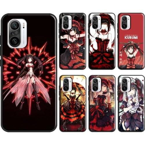 Kurumi Tokisaki Date A Live For Xiaomi Mi 9T 10T Pro Mi Note 10 Lite A2 Mi 11 9 A3 Case For POCO F3 X3 Pro M3 Cover
