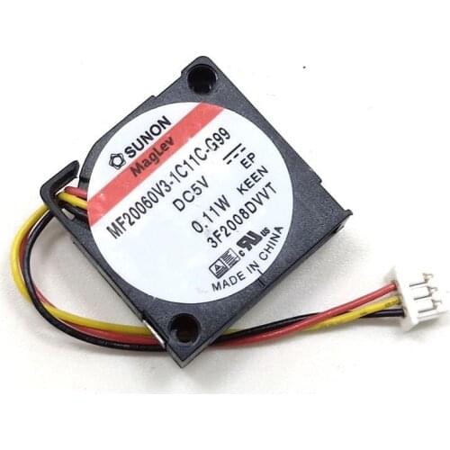 DC Mini Blower Fan New For SUNON 2006 5V 0.11W MF20060V3-1C11C-G99 Micro Cooling Fan