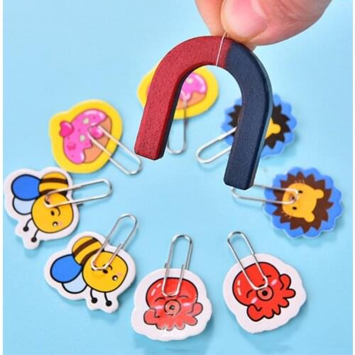 Children Magnet Weak Magnetic Educational Sturdy Magnetic Teaching Toy Kit Teaching Aids Kid Scientific Experiment Operation Toy