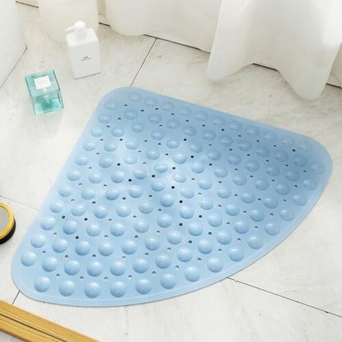 Bathroom mats, toilet mats, shower mats, bath mats, bathroom carpets, safety non-slip fan-shaped suction cup mats bathroom