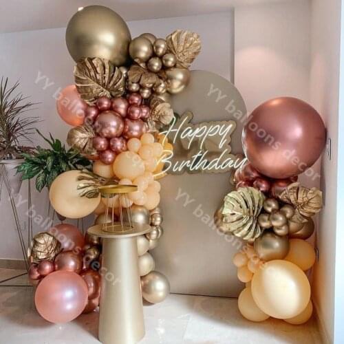 Cream Peach Mommy To Be Retro Pink Global Baby Shower Balloons Garland Arch Kit Latex Ballon Party Decoration Wedding Supplies