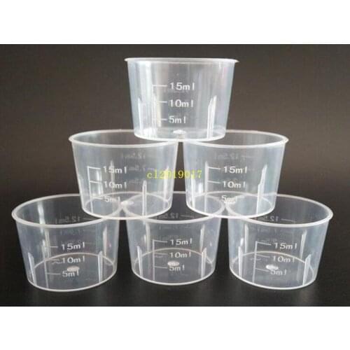 Measuring Cup 15ml Transparent Plastic Small Liquid Measuring Cup Kitchen Cooking Tool Free Shipping Wholesale