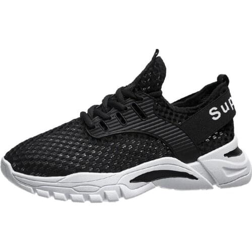Mens shoes 2021 spring new leisure sports shoes fashion soft soled sports shoes net travel running mens shoes