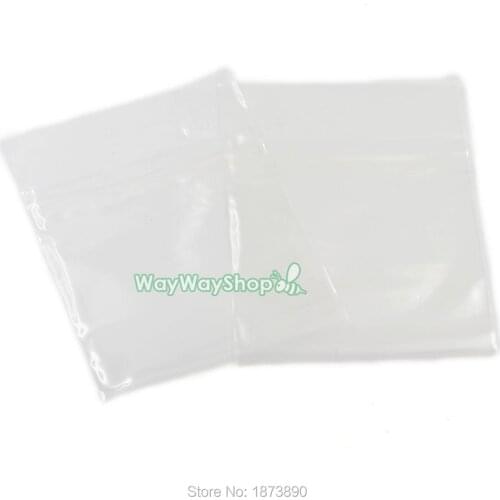 50 PCS Plastic sleeve Japan Mini CD Bag Resealable Outer Clear