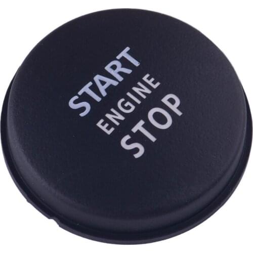 Plastic Start Stop Engine Ignition Switch Push Button Cover Fit For Land Rover Range Rover 2010 2011 2012 Black