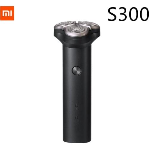 Xiaomi Mijia 3D Floating Smart Electric Shaver S300 IPX7 Waterproof Razor Type-C Charging Dual Layer Blade Dry&Wet Beard Shaving