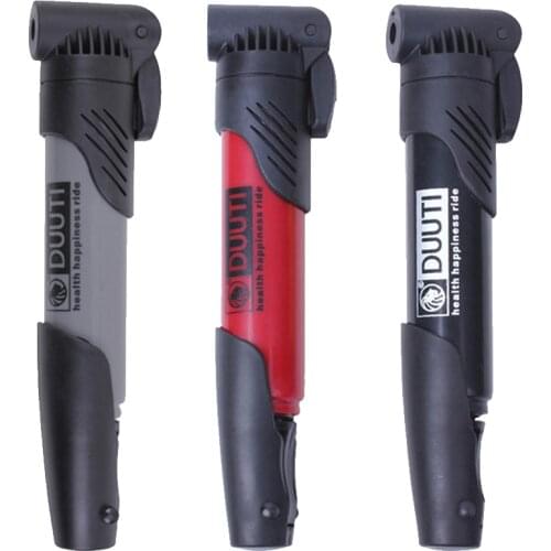 DUUTI Mini Portable Bicycle Pump High-strength Plastic Bicycle Fast Air Pump Mountain Road Bike Inflatable Tube Cycling Tools