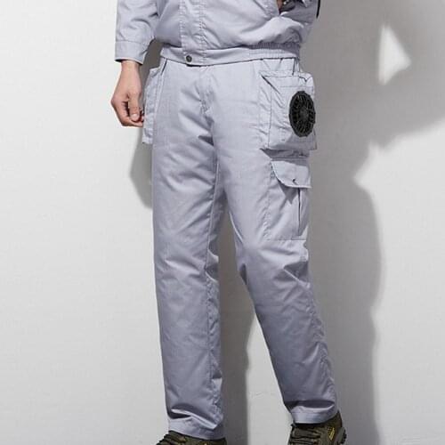 Outdoor Summer Mountaineering Air-conditioning Pants Fan Sunscreen Sports With Charging Heatstroke Prevention Pants Cooling U1Z8