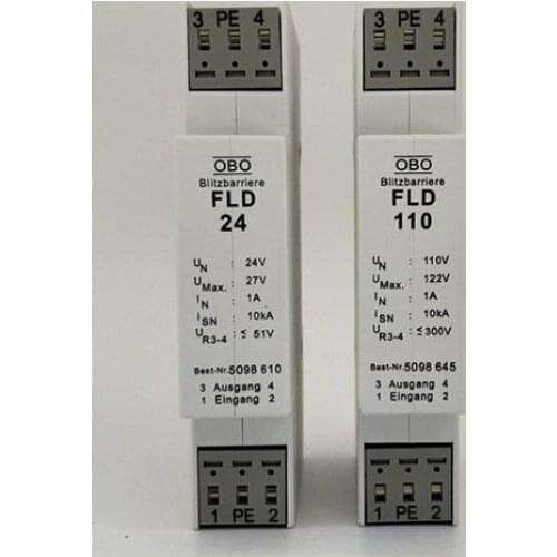 OBO analog signal protection device control signal surge protector FLD24 RS485 interface 4-20ma