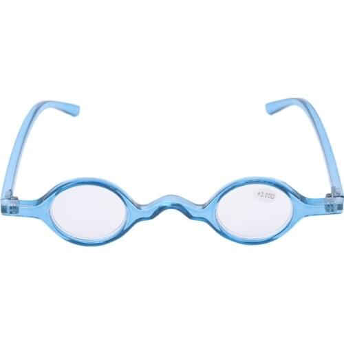 Vintage Small Round Oval Frame Reading Glasses Presbyopia Eyeglasses +1.5~+3.5 Q1FA