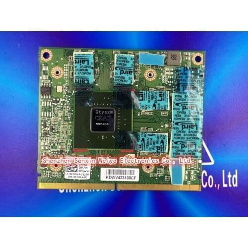 1PCS 100% new Quadro 1000M Q1000M N12P-Q1-A1 2GB Graphic Card Video Card For Laptop Dell M4600 HP 8540W 8560W