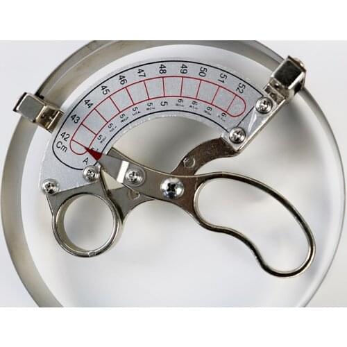 42-70CM Stainless Steel Scissor Ring Compass Bottle Cap Measurement Cap Circumference Tool