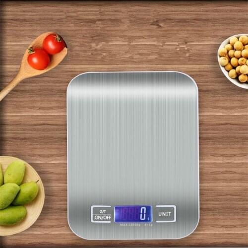 5/10/Kg Kitchen Scale Digital Display LCD Electronic Scales Food Weight Scale Scale Coffee Stainles Steel Kitchen Accessories