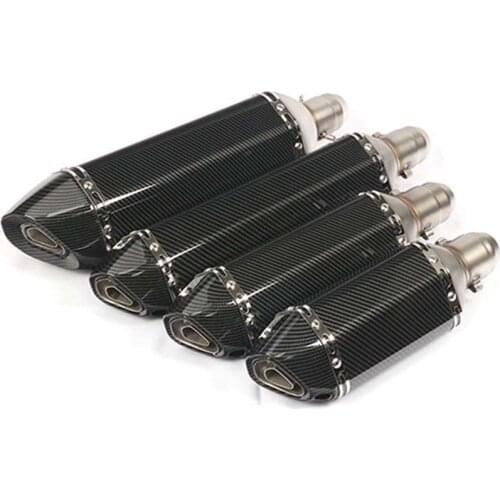 570mm 470mm 310mm Motorcycle Exhaust Escape Modified Universal Muffler DB Killer For CBR500 Ninja 300 R6 ATV Dirt Bike TMAX 530