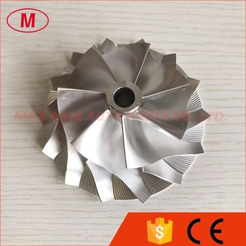 69.00/99.01mm 7+7blades high performance turbo Turbocharger milling/aluminum 2618/billet compressor wheel