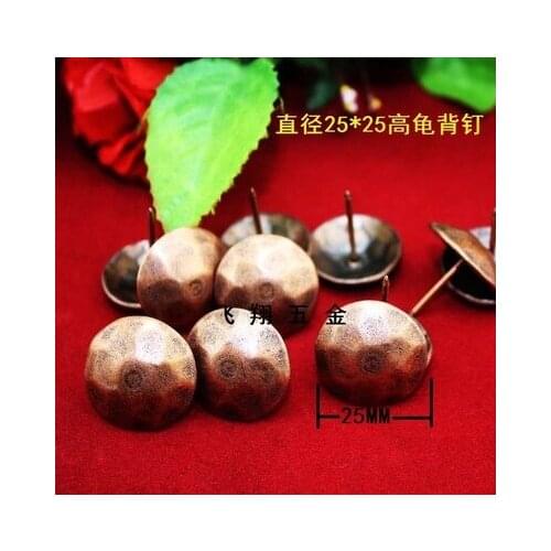 A1 Hardware accessories Bubble nails Vintage Upholstery Upholstery tacks Decorative bronz color square tacks 25mm*25mm