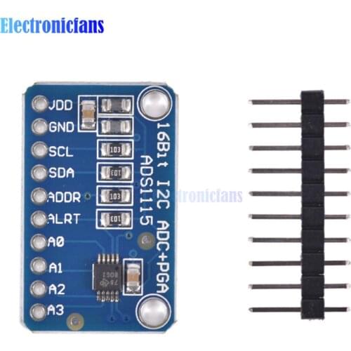ADS1115 ADC ultra-compact 16-precision ADC Module Development Board
