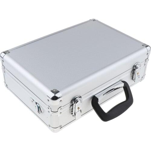 Aluminum Carrying Case for JR FUTABA FLYSKY, Additional Location for Batteries, Propellers, Remote Control, Spare Accessories