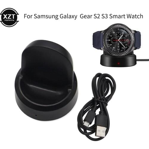XZT Wireless Fast Charger For Samsung Gear S3 Frontier S2 R732 R770 Watch Charger Dock Samsung Galaxy Watch Micro USB Cable