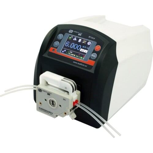 BT101F DG10-2 Industrial Medical Lab Food Dispensing Dosing Filling Tubing Liquid Peristaltic pump 0.00011-20ml/min