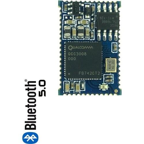 BTM308-C/QCC3008 Stereo Bluetooth 5.0 Audio Module aptx-ll Module I2S Output TWS Adopt 16M SPI FLASH Memory Chip