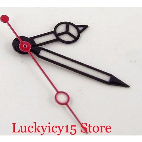 Black Watch Hand fit NH35A NH36A 7S26 4R35 4R36 MIYOTA 8215 821A 8205 MINGZHU 2813 Red Second Hand Green Luminous