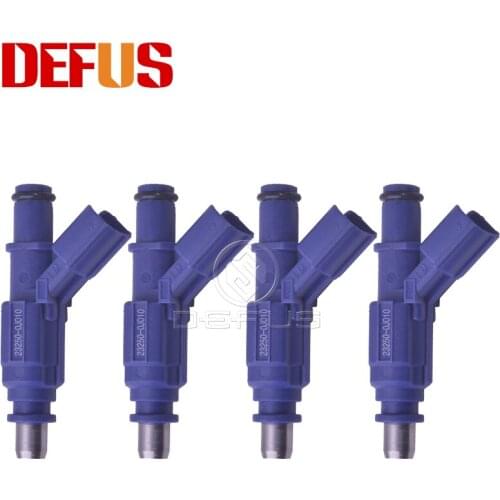 DEFUS 4x OEM Fuel Injector Nozzle 23250-0J010 For Toyota Yaris/Vitz 03-05 1.0 16 Auto Spare Parts Injectors 0280156067 New Brand
