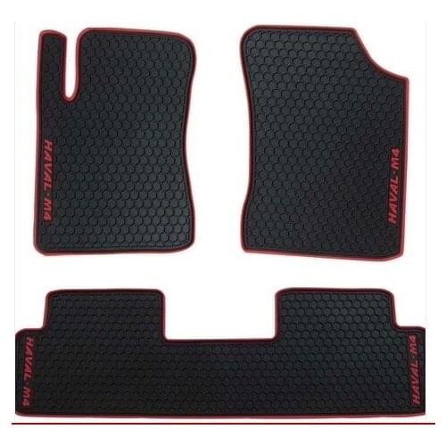 No Odor Latex Carpet Special Waterproof Non Slip Rubber Car Floor Mats for Great Wall Harvard M4/H5H3H6H2 C30C50/ Wingle 5 6