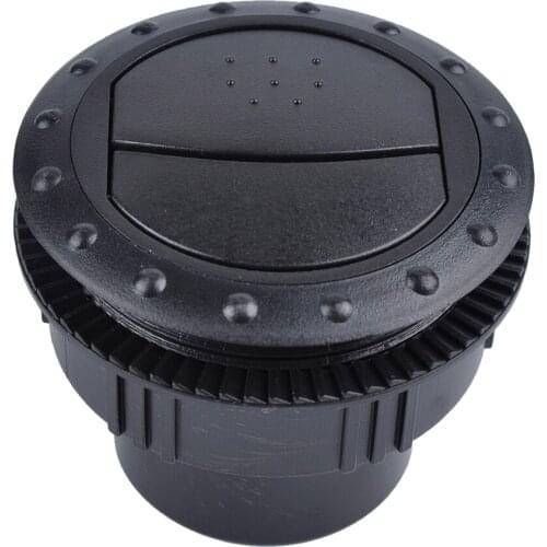 Car Round Air Conditioning Outlet Vents Rotating ABS 60mm Air Vent for ATV