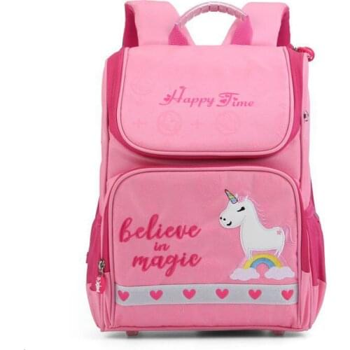 Fashion Cartoon Unicorn Children School Bags for Girls High Quality Nylon Kids Backpack for Primary Students School Backpack