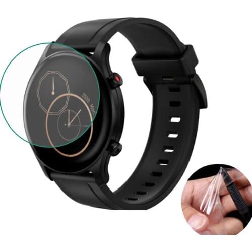 5pcs Soft TPU Clear Protective Film Smartwatch Guard For Xiaomi Youpin Haylou RS3 LS04 Watch Screen Protector Cover Protection
