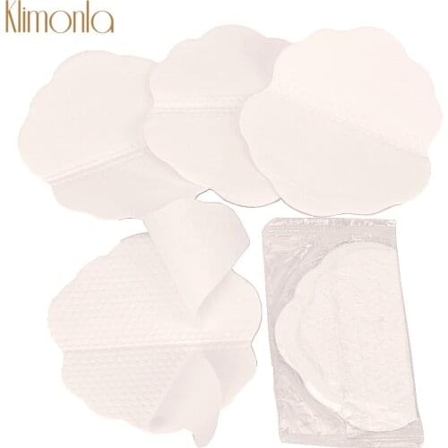 200Pcs/100Pack Petal Shape Anti Perspiration Cleaning Deodorant Pads Summer Underarm Sweat Disposable Dress Shield Armpit Pad