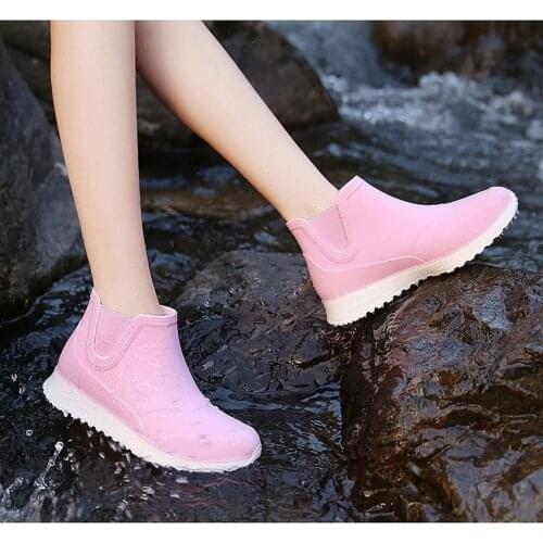 QWEEK Women's Rubber Boots
